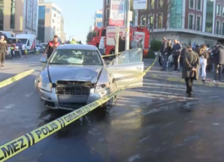 Şişli’de otomobil ters yöne girdi, kaldırımdaki yayaların arasına daldı: 2 ölü, 6 yaralı