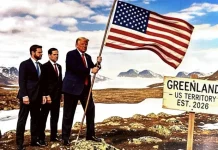 Trump, Grönland’e ABD bayrağı dikti!