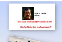 Coşkun KARTAL; VENEZUELA VE BİR AHLAKSIZIN KORKULARI !