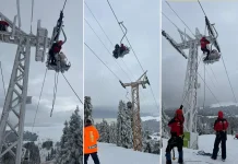 Uludağ’da telesiyej arızası; 51 kişi mahsur kaldı