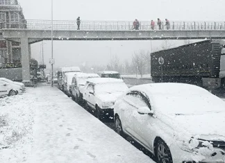 İstanbul’da pazartesi kuvvetli kar yağışı bekleniyor.