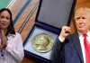 Normal yolla olmasa da Trump, Machado’un elinden Nobel’ine kavuştu