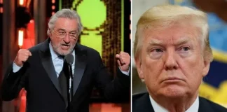 Trump: Robert De Niro hasta ve akıl sağlığı bozuk.