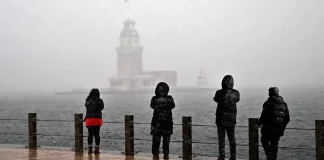 Yarın (22 Şubat Pazar) yurt genelinde sıcaklık, 4-6 derece azalacak. Kar görülebilir.