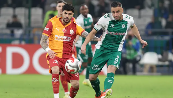 Konyaspor’dan Galatasaray’a ağır darbe