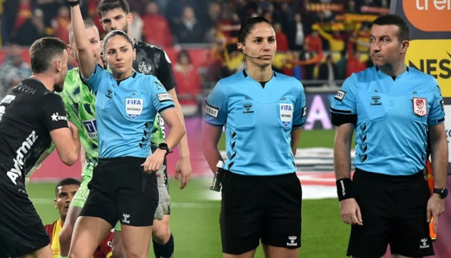 22 yıl sonra bir kadın hakem Süper Lig’de düdük çaldı