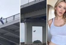 🎥TikTok fenomeni köprüden atlayıp hayatına son verdi. İşte o anlar…