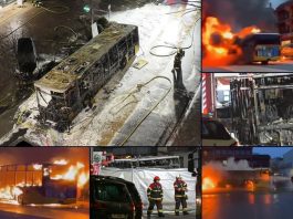 Otobüste kendini ve yolcuları yaktı. 6 kişi öldü