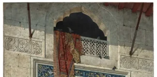 Osman Hamdi Bey’in ünlü eseri “Cami Kapısında” 131 yıl sonra satışa çıkıyor.