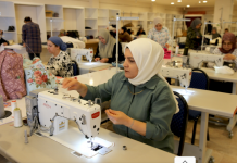 Bitlis’te Japonların hibe desteğiyle açılan tekstil kursunda kadınlar iş hayatına hazırlanıyor