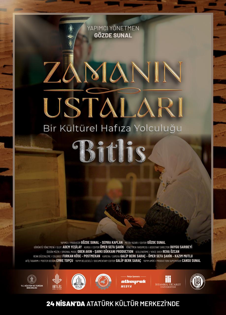 🎥 Anadolu’nun Zanaat Ustalarını Yansıtan ‘Zamanın Ustaları’ Belgeseli Yarın Gösterime Giriyor: ‘Bitlis’in Yüzyıllara Direnen Zanaat Geleneği’