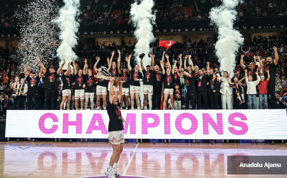 Kadınlar EuroCup'ta şampiyon ÇBK Mersin