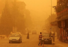 Çöl tozu dalgası için çok sayıda il için uyarı