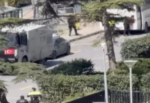 İsrail Konsolosluğu’na silahlı saldırı: 3 saldırgan etkisiz hale getirildi.