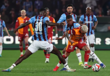 Dev maçta kazananTrabzonspor