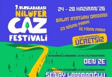 🎥 Nilüfer Belediyesi 9. Uluslararası Caz Festivali 24 Haziran Çarşamba günü başlıyor.