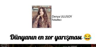 Derya ULUSOY; Dünyanın En Zor Yarışması mı, Yetişkinler İçin Çocuk Parkı mı?