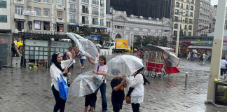 Sıcaklıklar düşüyor; İstanbul hafta sonu yağmurlu.