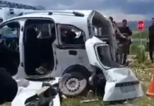 Van’da feci kaza, 4 ölü, 2 yaralı