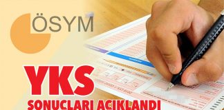 Yükseköğretim Kurumları Sınavı (YKS) sonuçları açıklandı.