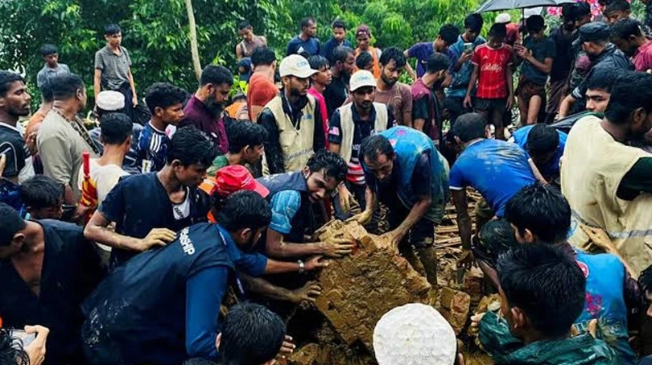 Bangladeş'te Sel ve Heyelan Felaketi