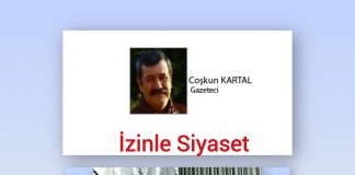 Coşkun KARTAL; ESKİ PARTİLER YENİ PARTİLER VE SİYASETİN DİZAYNI! {1}