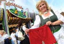 Octoberfest’te Etek Altı Rongencilik Tedbiri. Festival Yönetimi Şort Dağıtıyor
