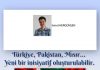 İsmet HERGÜNŞEN; Masada olmak yetmez