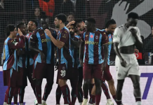 2’de 2; Trabzonspor Avrupa’da fırtına gibi
