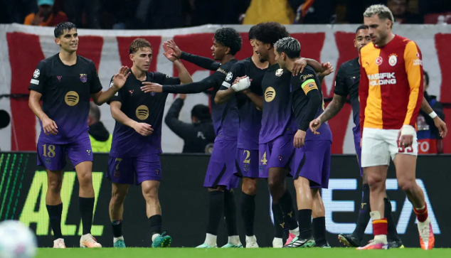 Galatasaray, Barcelona’ya direnemedi