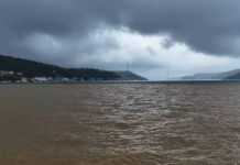 Rengi kahverengine döndü. İşte sel sonrası İstanbul Boğazı…